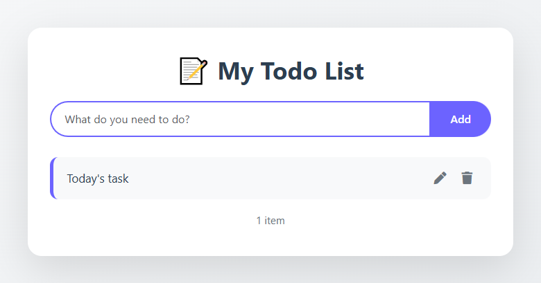 Todo App